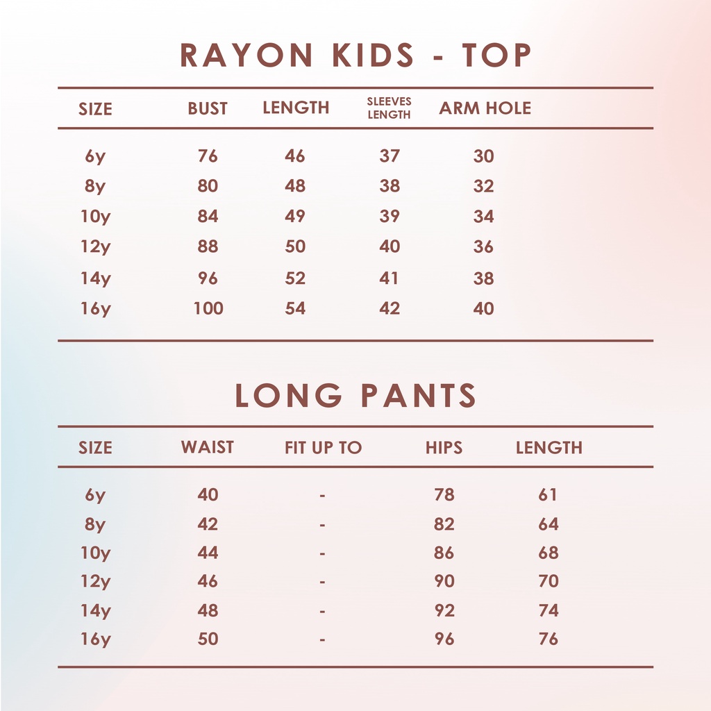 Cielyn - Rayon Premium Kids Vol 3 - Piyama Anak Set