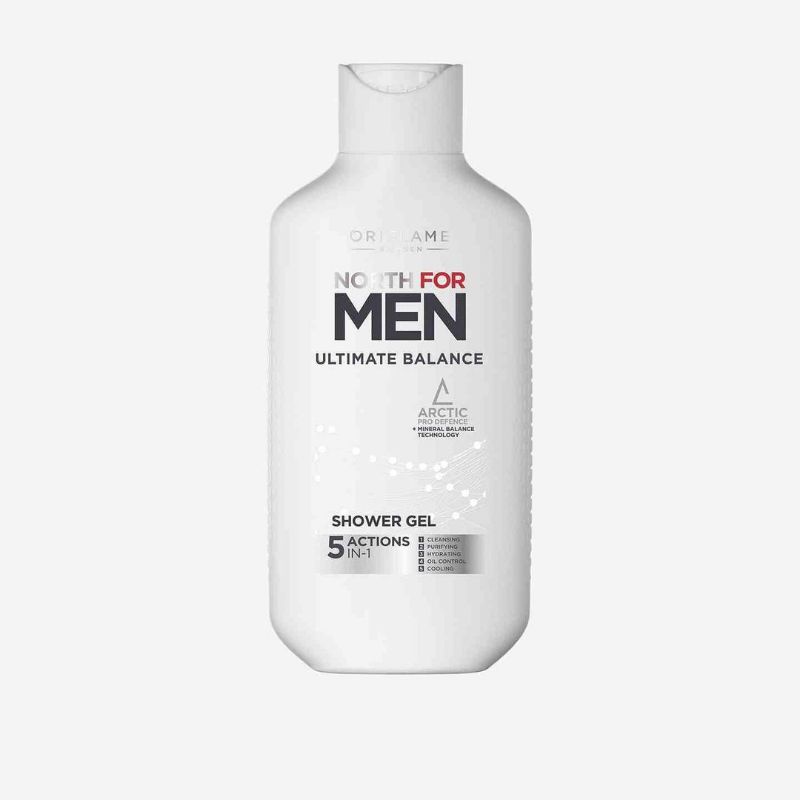 North For Men Subzero Hair &amp; Body Wash/North For Men PowerMax Shower Scrub/North For Men Ultimate Balance Shower Gel