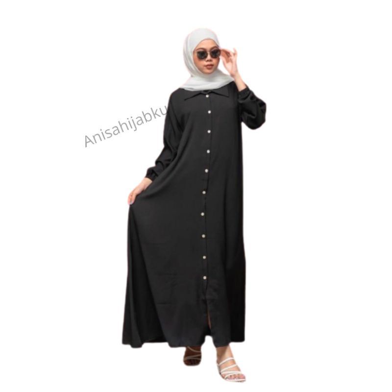 GAMIS MOSCREPE NADIA DAILY DRESS GAMIS MOSCREPE NIDIA