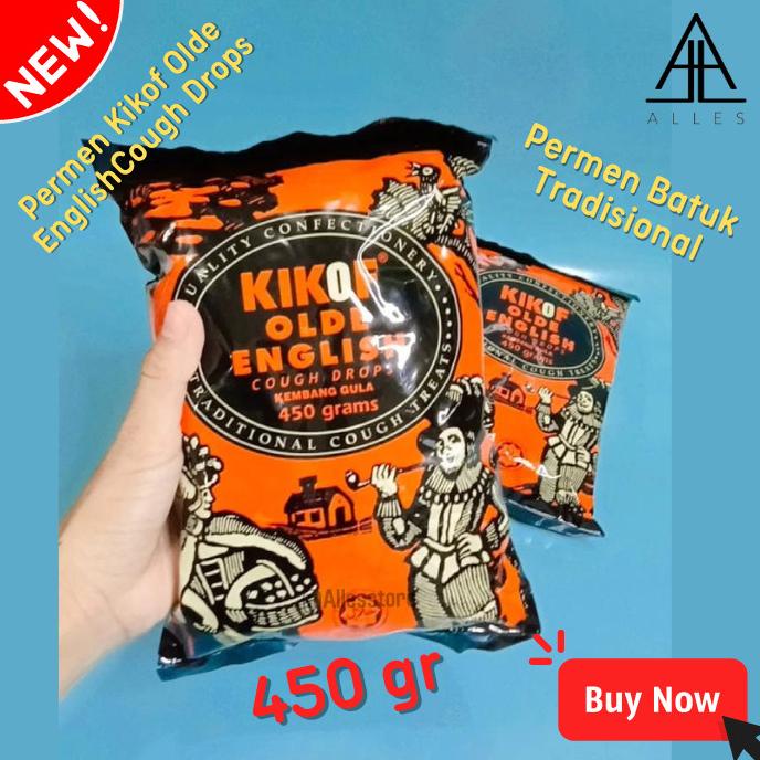 

Sale Permen Kikof Olde English Cough Drops Permen Batuk Tradisional 450 gr /PERMEN LUNAK/PERMEN VIRAL/PERMEN MILO/PERMEN YUPI/PERMEN JADUL/PERMEN KARET