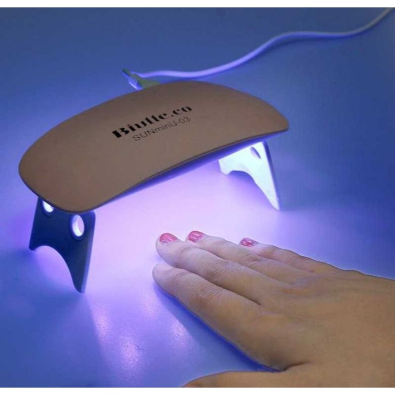 Biutte.co Pengering Kutek kuku UV LED Nail Dryer 6W J -03