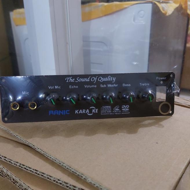 KIT TONE CONTROL MIC ECHO SUBWOOFER PLUS PANEL