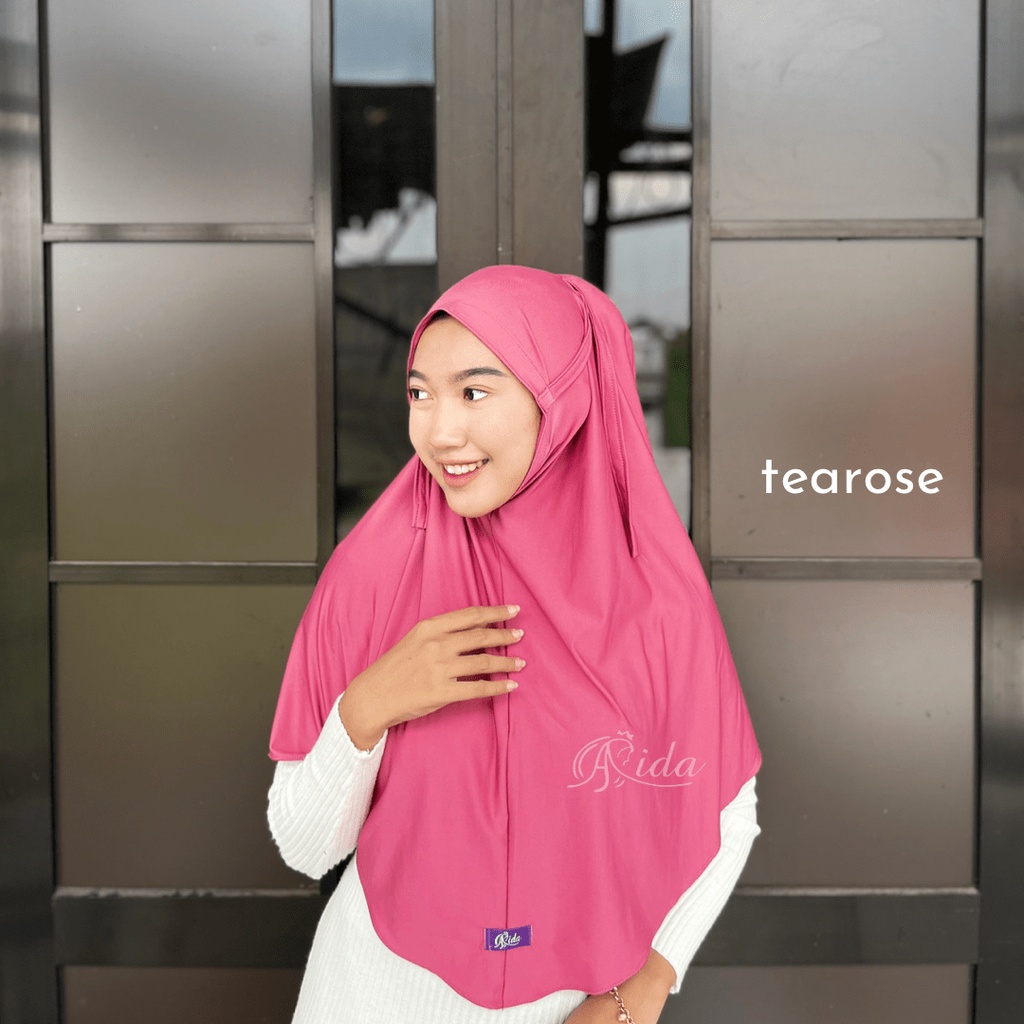 BERGO ALUNA Bergo Maryam Jersey Tali Premium