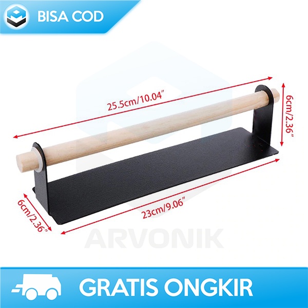 GANTUNGAN TISU TOILET TEMPAT TISU MODEL ROLL BY HOUSEEN BESI KOKOH H25