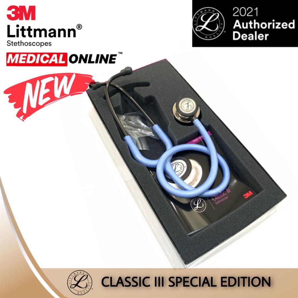 3M STETOSKOP LITTMANN CLASSIC III CEIL BLUE CHAMPAGNE MIRROR 5959 LITMAN LITTMAN LITMANN