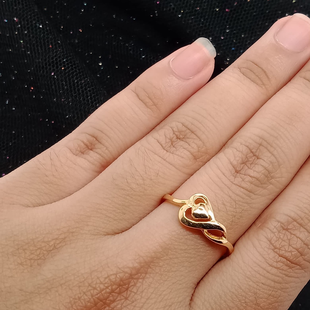 Cincin emas 17K - 1.7 gr kadar 750 - 3947