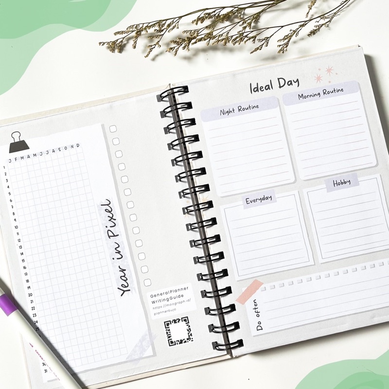 

Custom Design Cover Planner 2025 2026 / Weekly Planner / Monthly Planner / Daily Planner / Jurnal / Journal / Buku / Agenda / Notebook / Buku Planner / Planner Book / General Planner