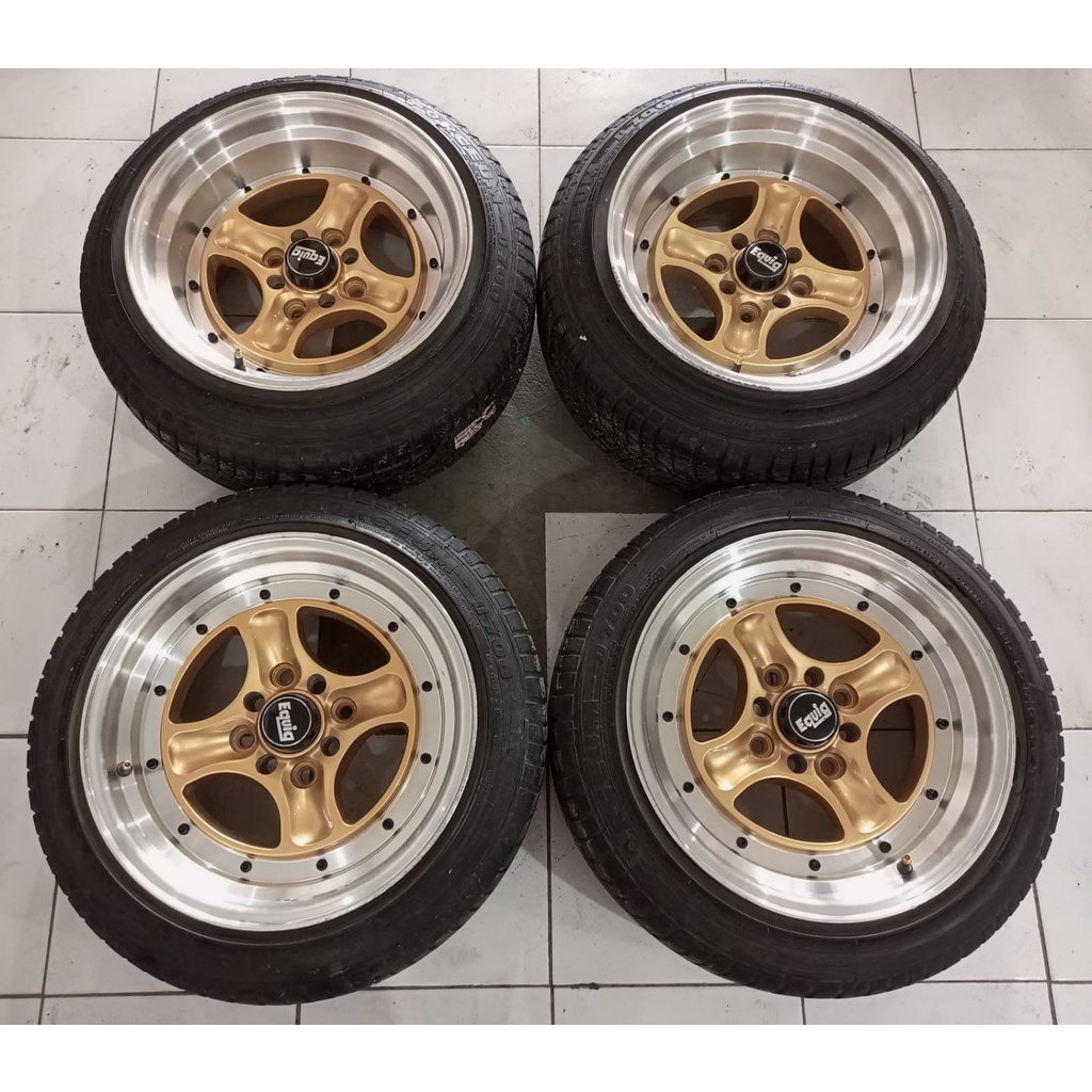 VELG MOBIL SECOND EQUIP RING 15 LEBAR 8/9 PCD 8X100/114,3 + BAN 185 55 R15