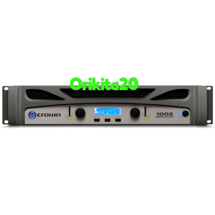 Crown XTi 1002 XTi1002 XTi-1002 500W 2-channel Power Amplifier