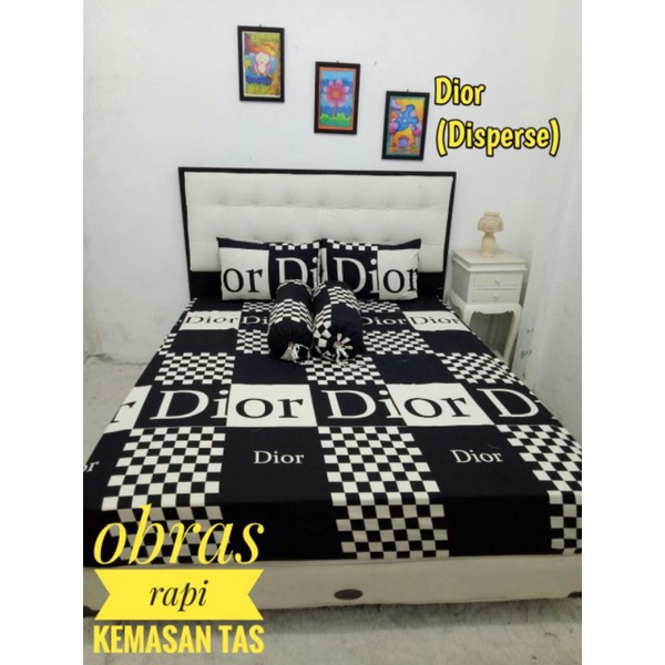 SPREI HITAM PUTIH - SPREI MONOCROM seprei homemade bagus