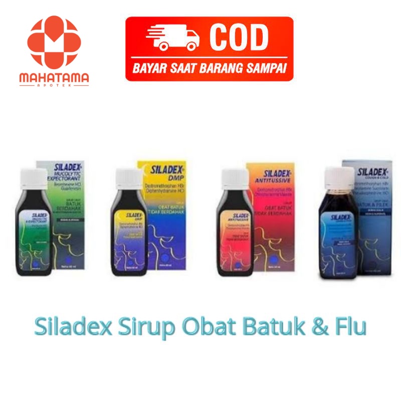 Jual Siladex Obat Batuk Berdahak / Batuk Kering / Batuk Pilek (Cod
