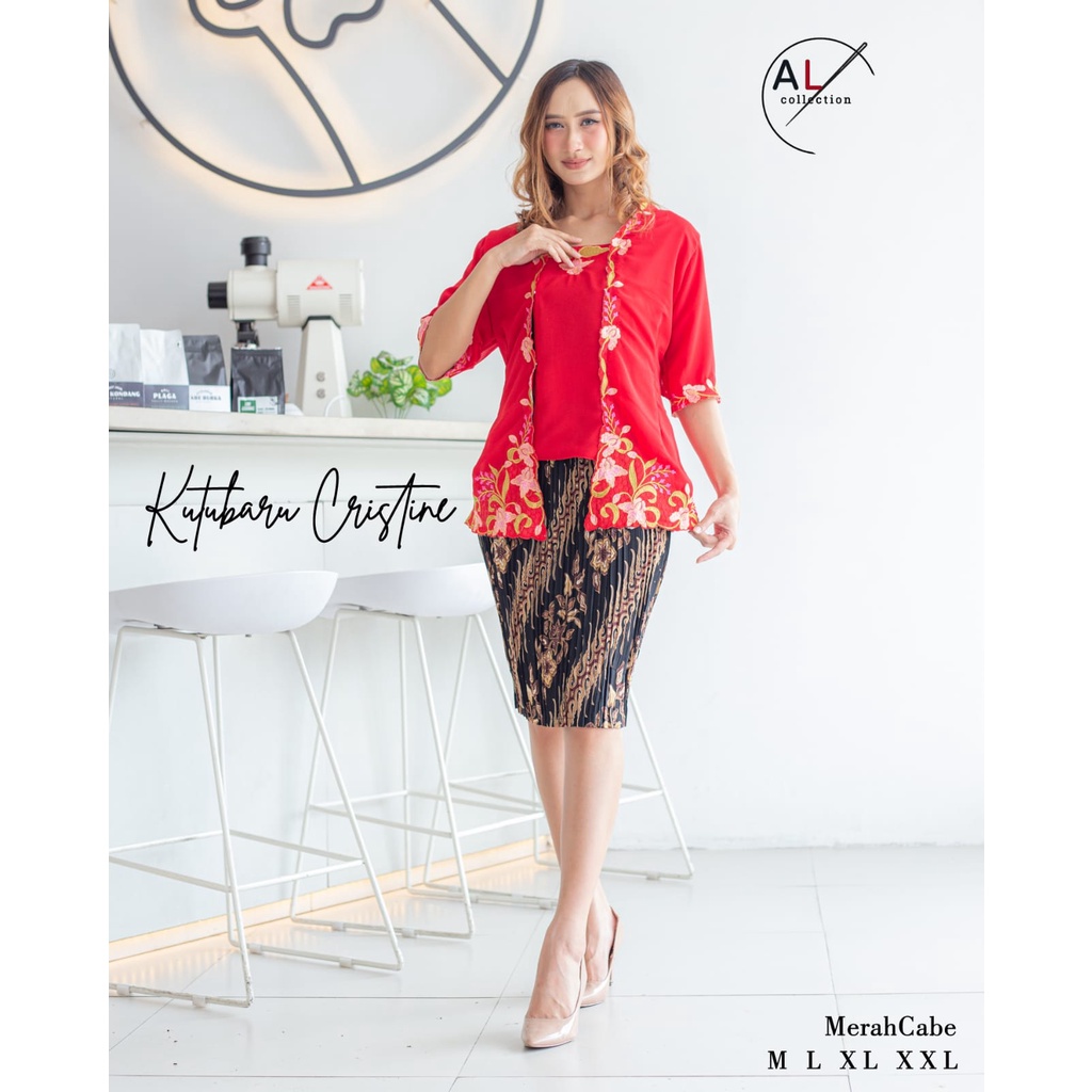 Jual Permata Olshop Kebaya Kutu Baru Cristie Lk Kebaya Natal