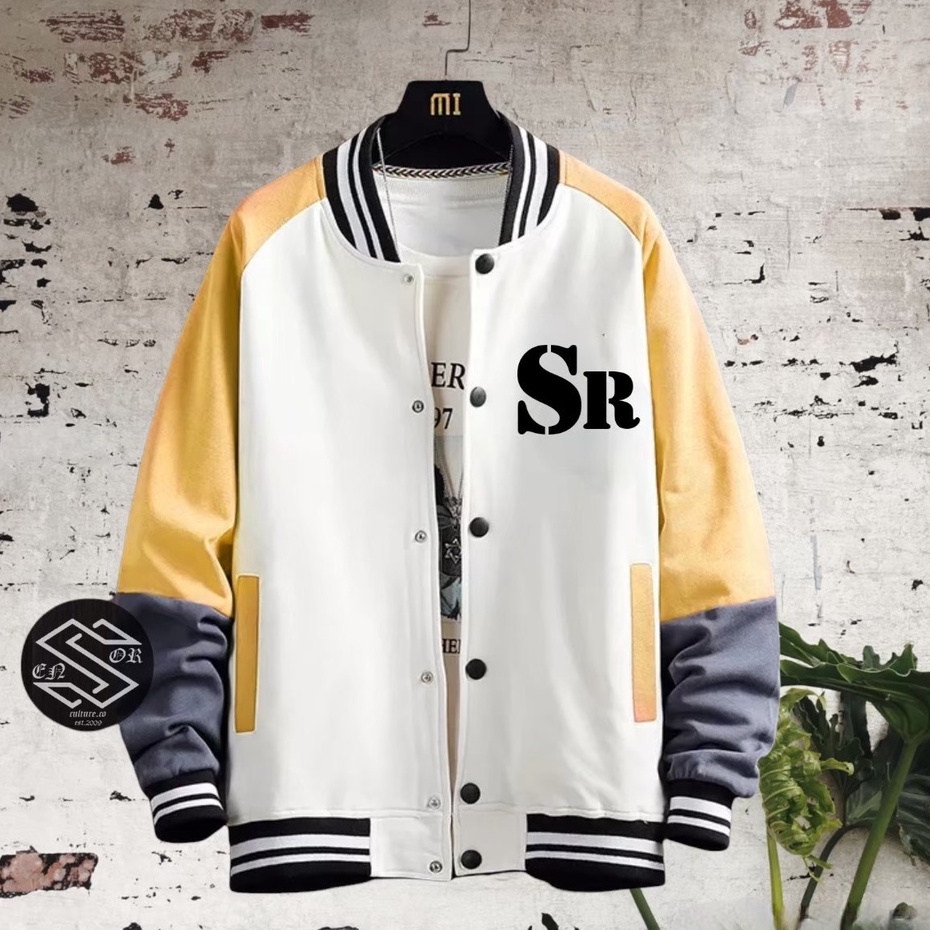 Jual Jaket Baseball Jaket Varsity Combinasi Original Sensor Pria Wanita Kekinian Jaket Baseball