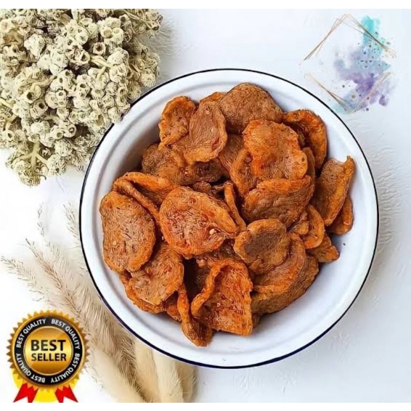 

Kerupuk Jengkol Pedas Jeletot - Seblak Jengkol Daun Jeruk Pedas Hot Jeletot