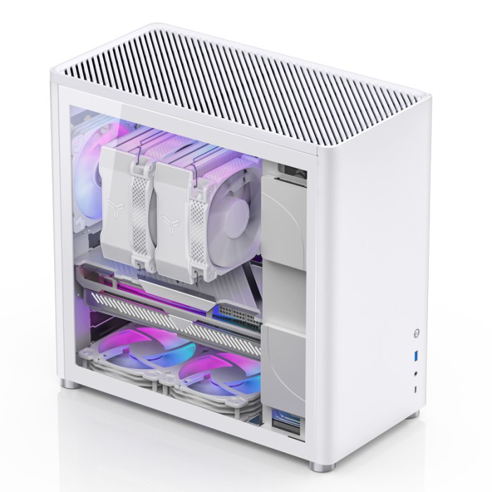 JONSBO D40 WHITE CASE / CASING M-ATX / ATX