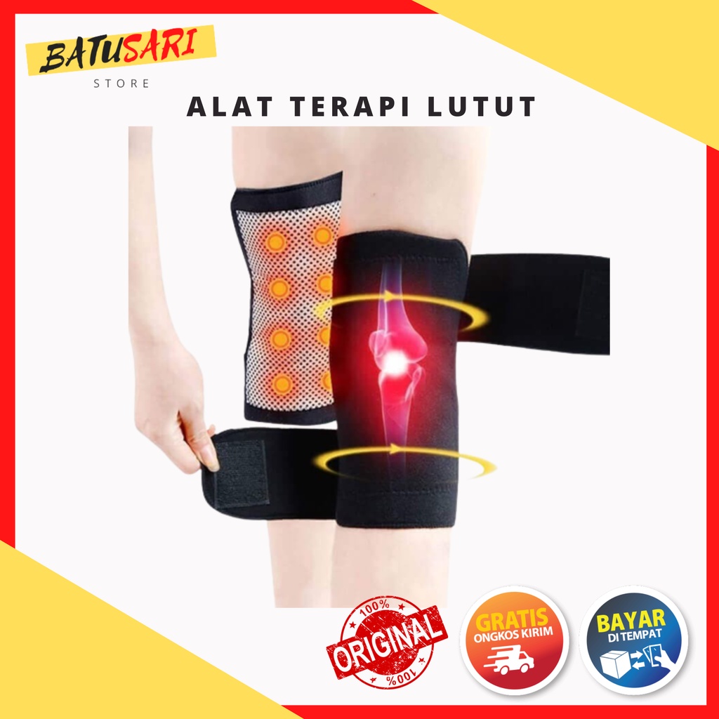 Deker Lutut Alat Terapi Lutut Magnetik Terapi Sendi Pemanas Nyeri Lutut Dengkul Kaki
