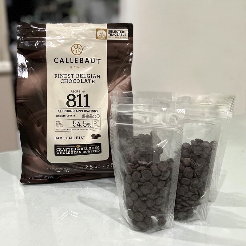 

CALLEBAUT 811 Belgian Dark Chocolate Couverture 54.5% 250gr – Coklat