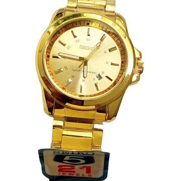 PROMO TERKEREN/ JAM TANGAN PRIA TERLARIS/JAM TANGAN RANTAI STAINLESS STEEL FREE BOK TERMURAH