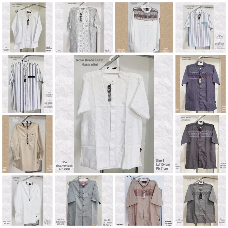 KURTAH AFRAZ / KOKO DEWASA AL HAURAA MEN