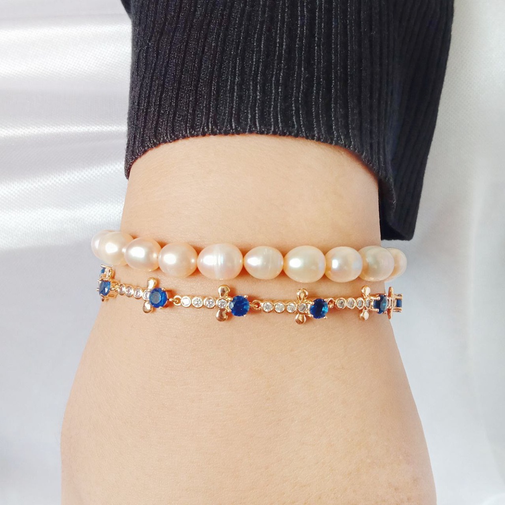 GELANG MUTIARA AIR TAWAR ORIGINAL