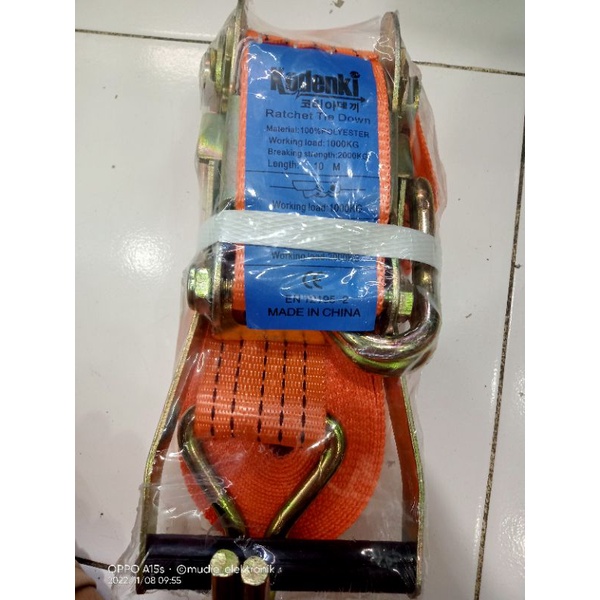 trek belt atau tali salon atau tali truk panjang 10 meter