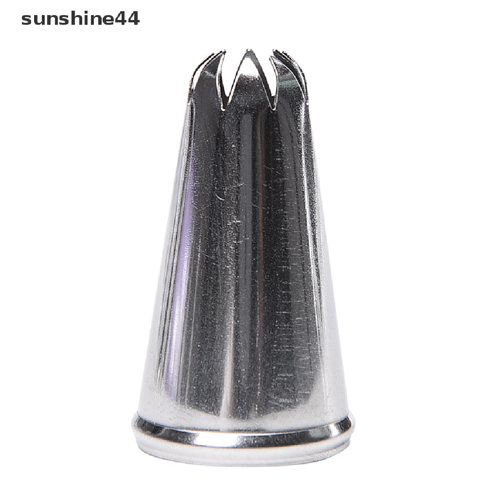 Sunshine Spuit Piping Icing Bahan Stainless Steel Untuk Dekorasi Kue 1822