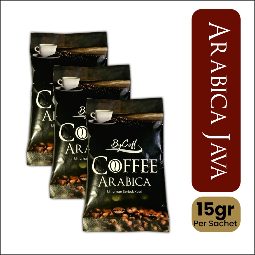 Jual Kopi Arabica By Coff 100 Kopi Bubuk Murni (Kemasan Sachet Murni