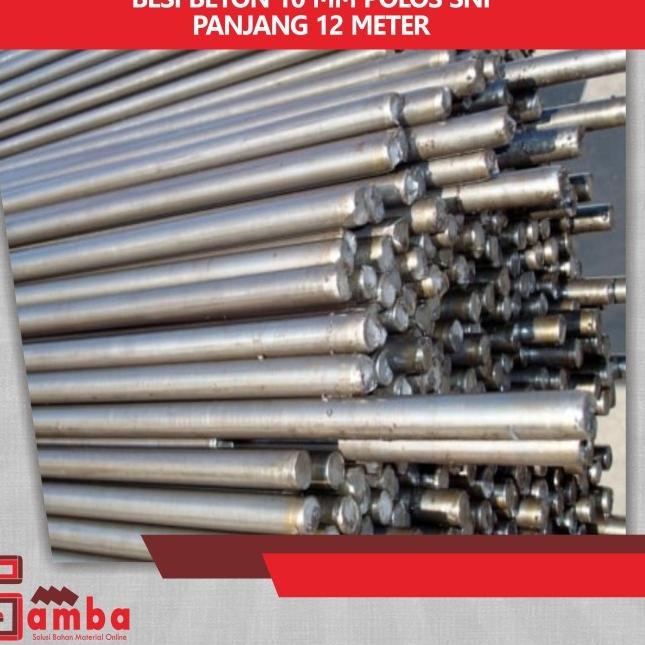 BESI BETON 12 MM POLOS SNI PANJANG 12 METER