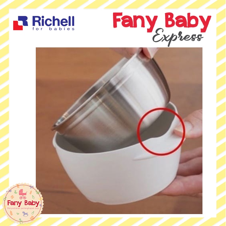 RICHELL TLI STAINLESS STEEL BOWL M