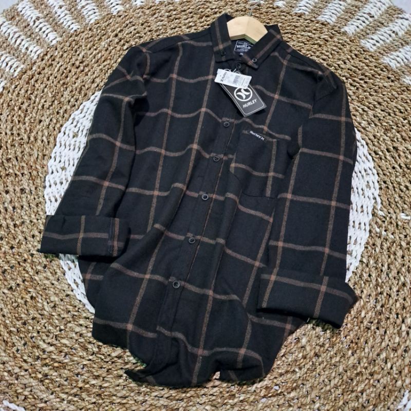 Kemeja flanel lengan panjang pria wanita kemeja flanel casual premium distro kain lembut