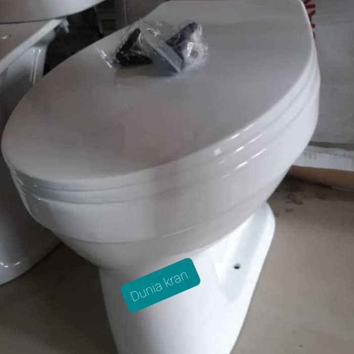 Kloset Closed Duduk Siram Volk C509 / Closed Duduk Tanpa Tangki
