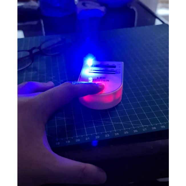 Led Biru 5mm Led strawhat model topi cahaya terang jual per/1000pcs