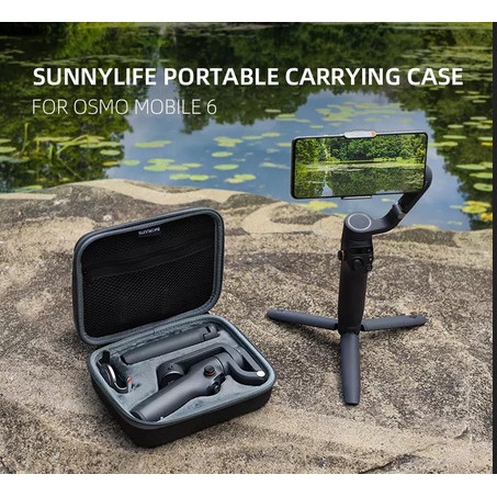 Sunnylife Portable Handbag Carrying Case for DJI Osmo Mobile 6