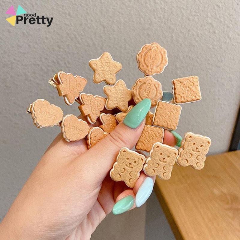 Jepit Rambut Bentuk Kartun Cookie Untuk Wanita - PD