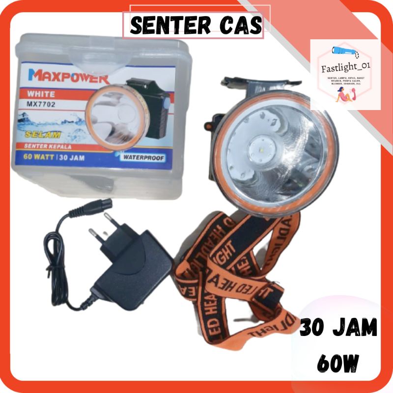 Senter Kepala Maxpower MX 7702 (60W)