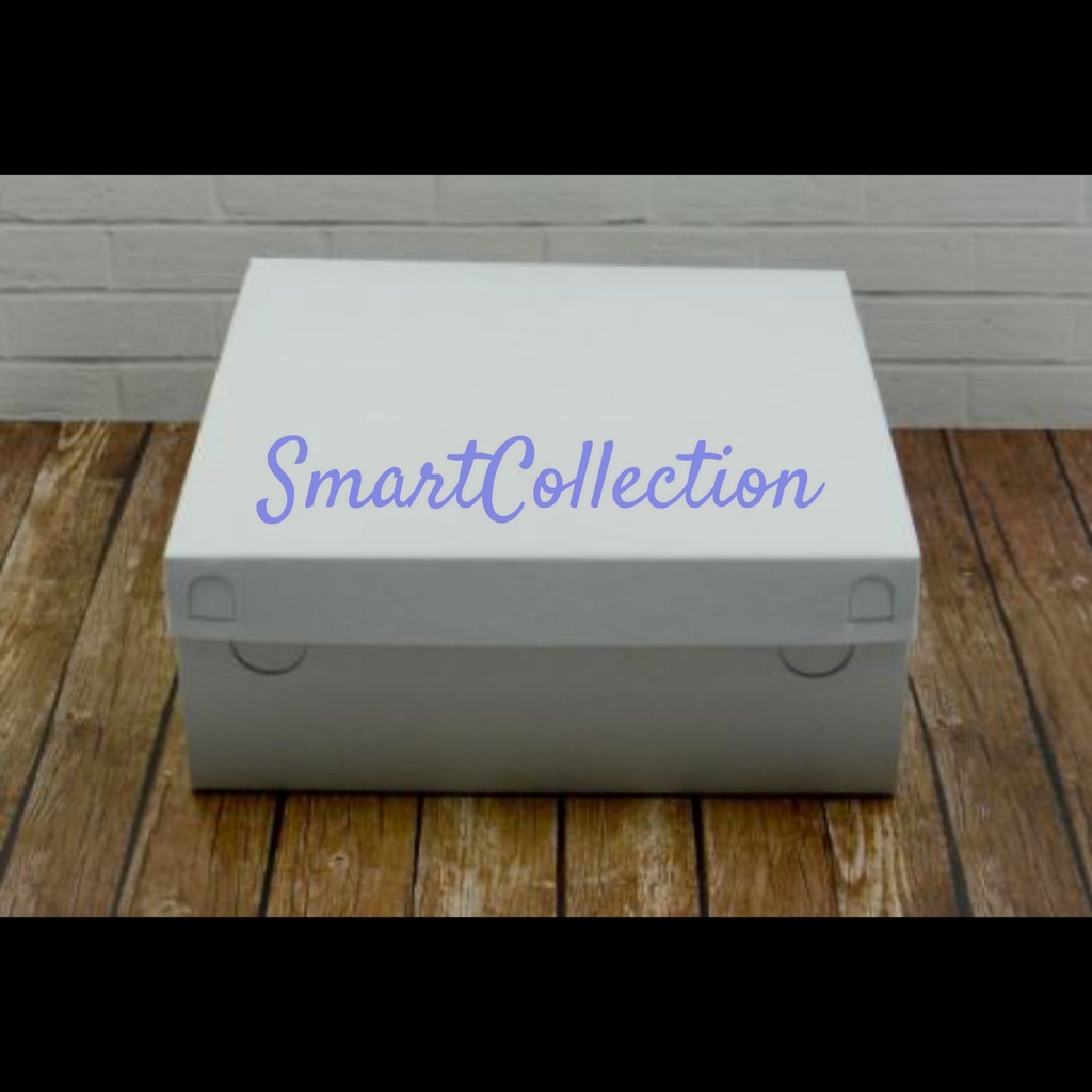 

DISKON NIH!!! Dus Snack/Dus Nasi Polos Warna Putih Uk. 20 x 20 x 9 COTID TUTUP PISAH ( ECER/PER PCS )