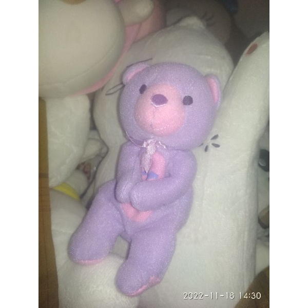 boneka Teddy McD mini berdoa lucu murah