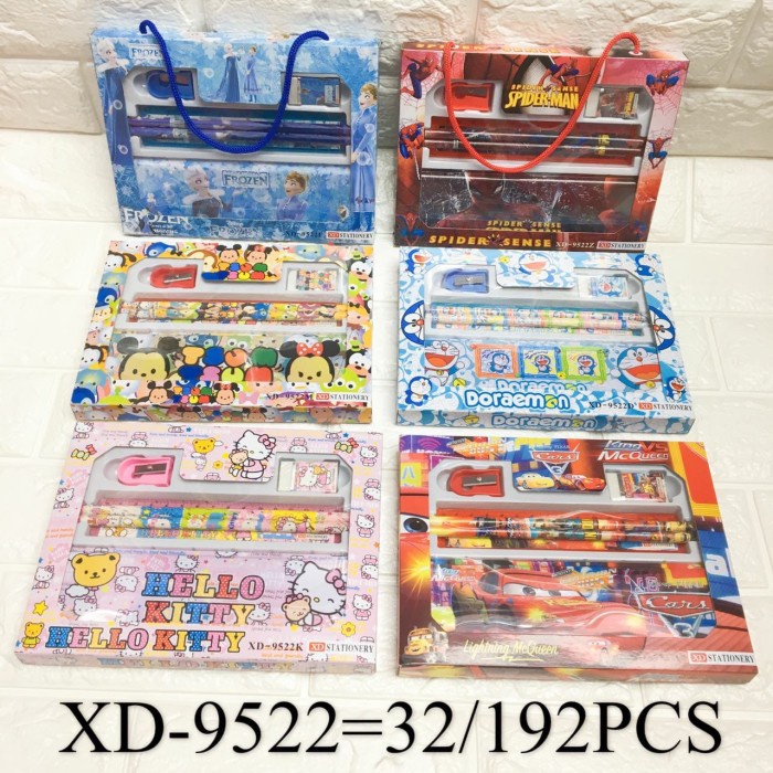 

study set anak stationery kode 9522 satuan RATU.SHOP25