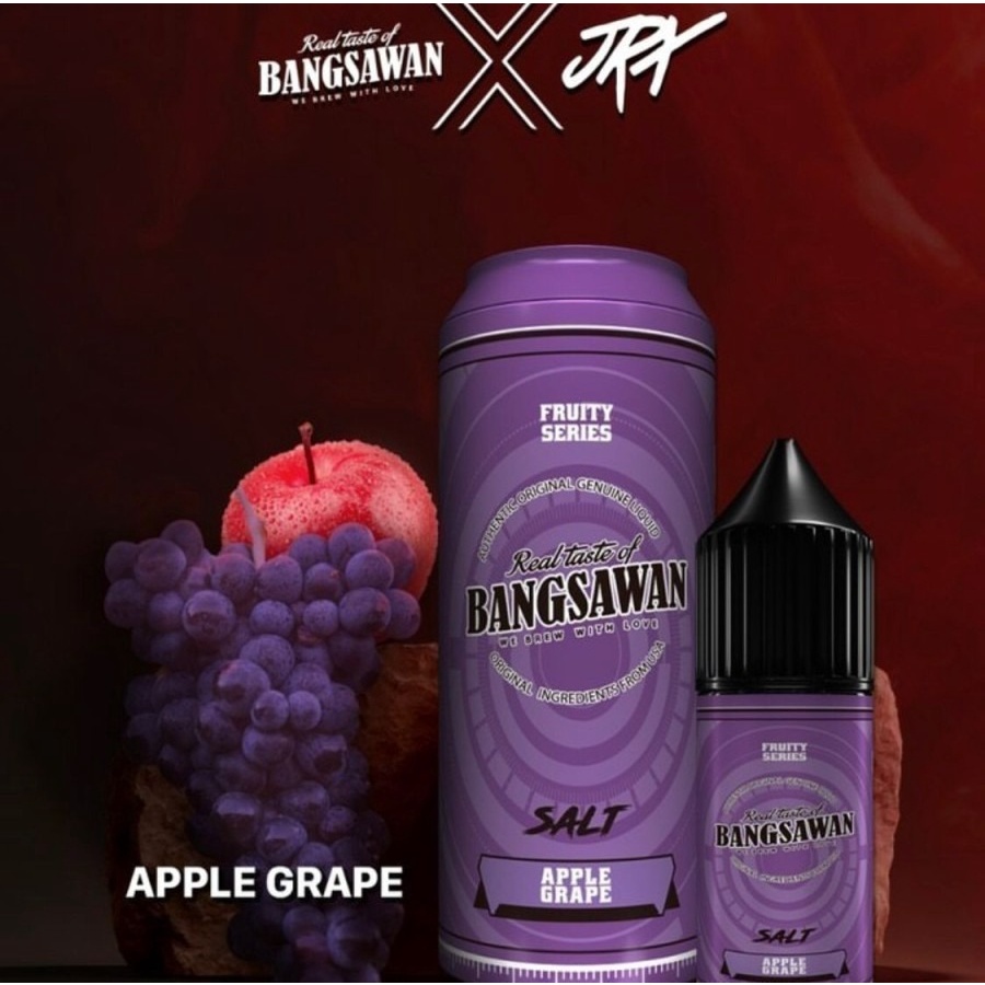 BANGSAWAN PODS FRIENDLY &amp; SALTNIC 30ML BY BANGSAWAN X JRX LIQUID BANGSAWAN