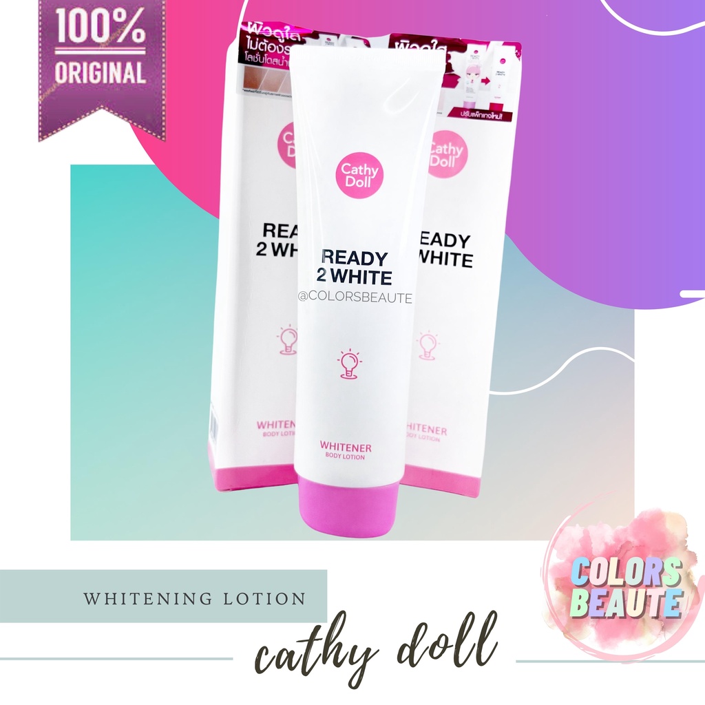 CATHY DOLL Ready to Whitening Body Lotion / handbody / lotion pemutih