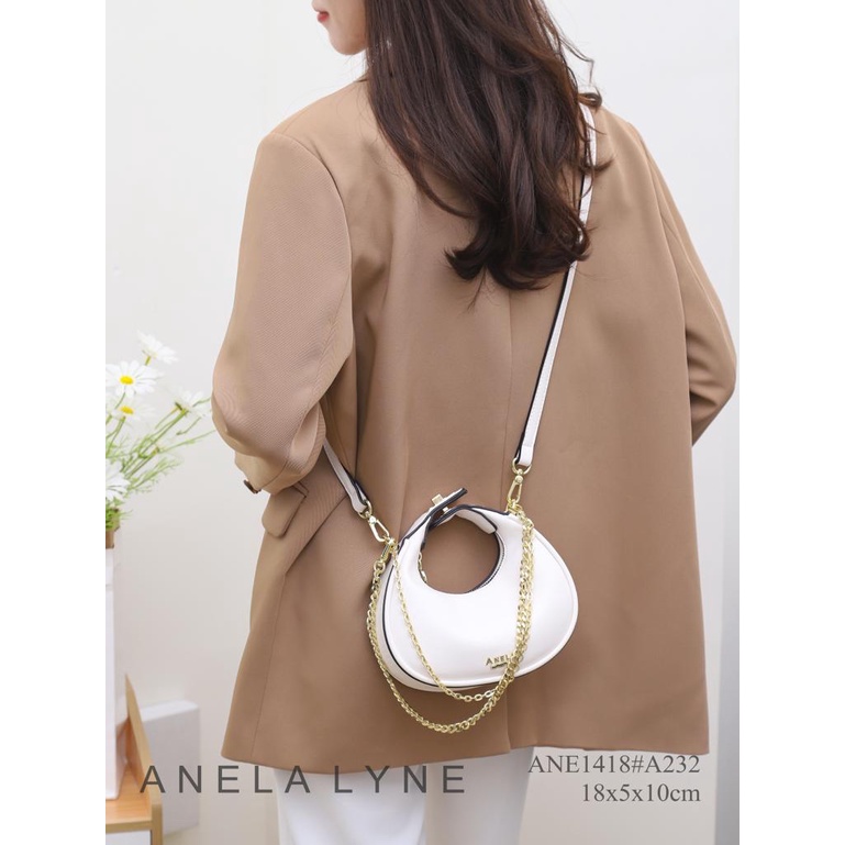 ANELA LYNE MINI CRESCENT HOBO BAG ANE1418#A232 ORIGINAL