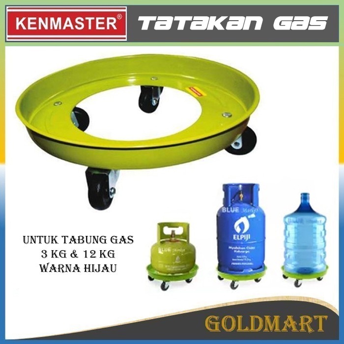 Tatakan Tabung Gas Original Kenmaster Dudukan Gas - Tatakan Gas Besi