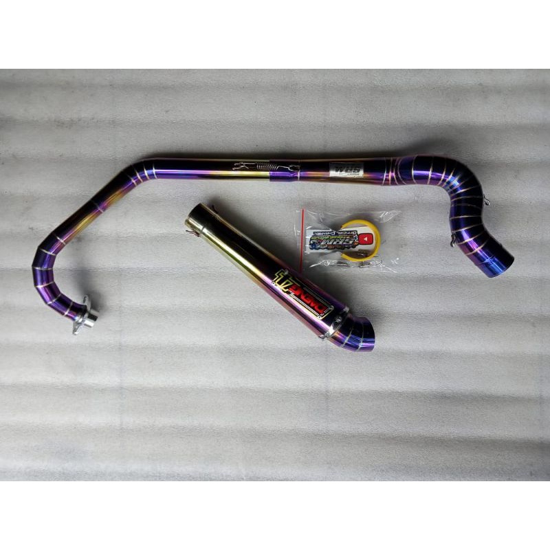 KNALPOT RACING PURBALINGGA AWS DAENG KOU UNTUK MOTOR FU SONIC VIXION CBR DLL