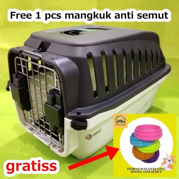 Cargo Pet Cargo Pet Carrier Tas Travel Kandang Tenteng Anjing Kucing S M L