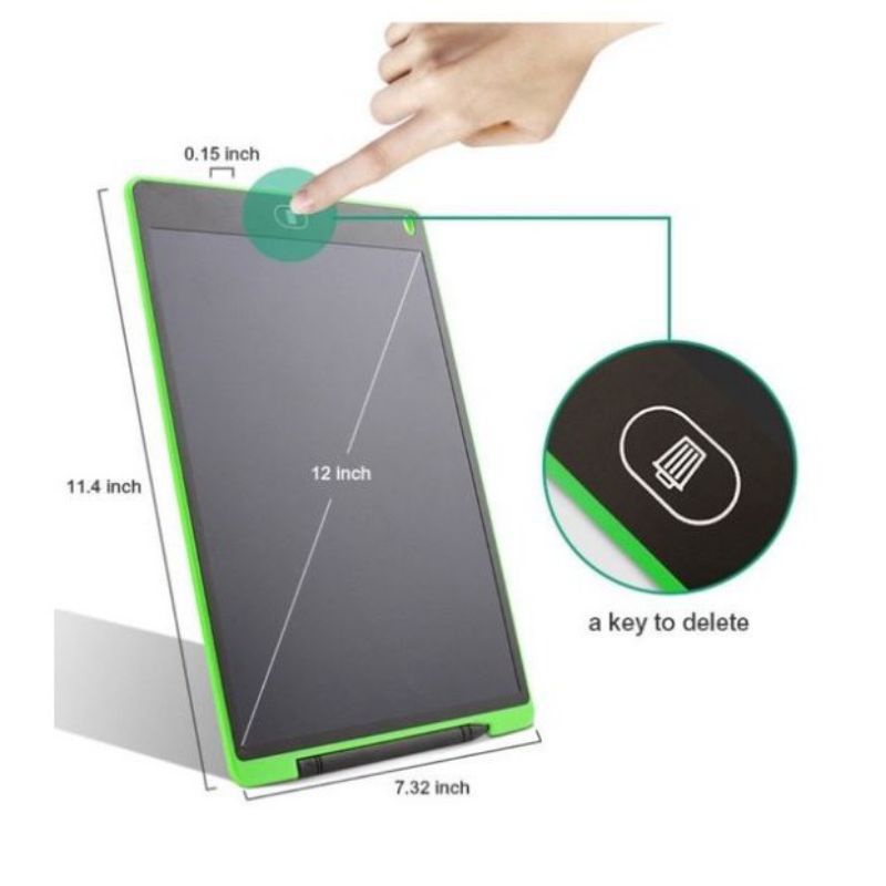 Cod bright Crowen Led Writing Tablet/Drawing  ped/papan tulis