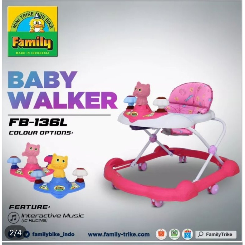 baby walker family musik rodabayi