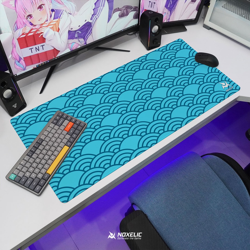 Noxelic MUGENAMI Gaming Mousepad Deskmat - Desk Mat Alas Mouse Pads