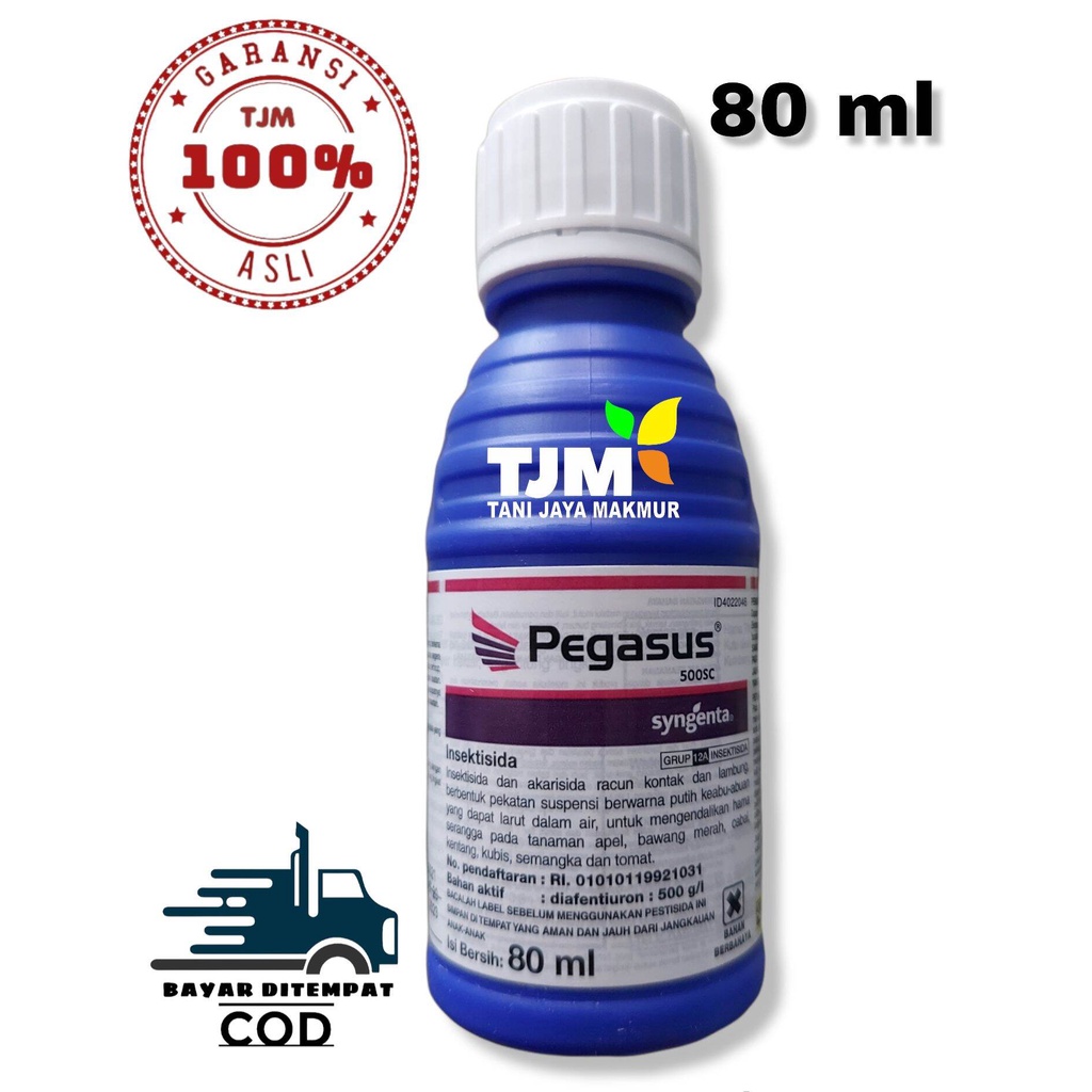 PEGASUS 500 SC 80 ML/pestisida pegasus/pegasus 80ml/insektisida/akarisida/obat hama pegas/insektisid