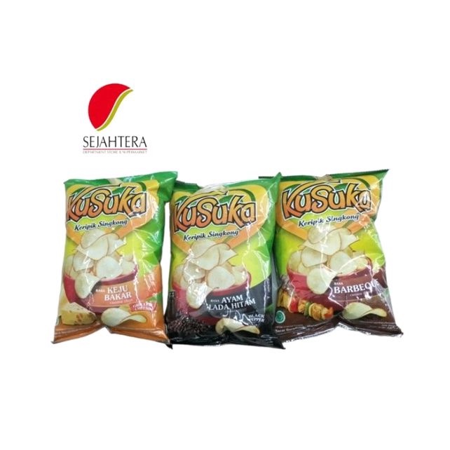 

Kusuka keripik singkong 60gr- keju bakar