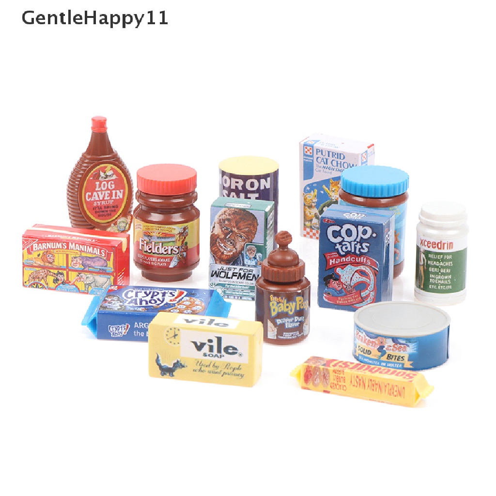 Gentlehappy Miniatur Rumah Boneka1Per6 Supermarket Miniatur Pretend Play Mainan Aksesoris id